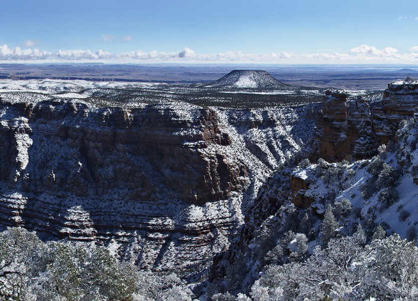 Desert View Snow